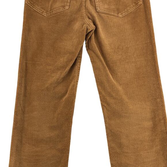 Love Tree Womens Size S Corduroy Pants Exposed Button Fly Stretch Tan Straight - Picture 7 of 13